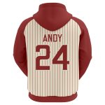 Classic Pinstripe Hoodie - Image 2