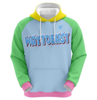 custom sublimation baseball and softball athletic hoodie for clubs and teams