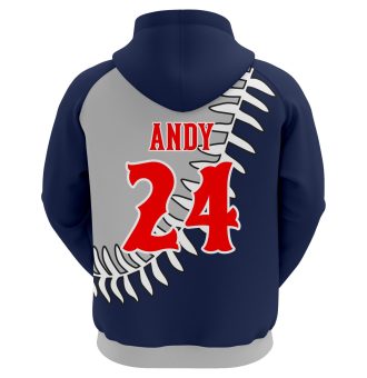 Bulldog Iron Stitch Hoodie Back