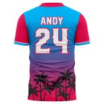 Tropical Sunset T Shirt - Image 2