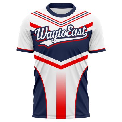 Custom fully sublimated baseball t shirt for sports team training wear