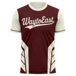 Custom fully sublimated baseball t shirt for sports team training wear