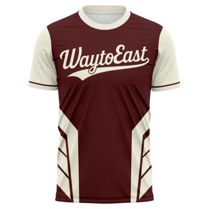 Custom fully sublimated baseball t shirt for sports team training wear