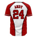 Custom fully sublimated baseball jersey with high definition team logo design