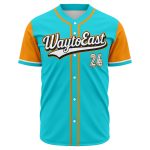 Custom fully sublimated baseball jersey with high definition team logo design