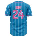 Custom fully sublimated baseball jersey with high definition team logo design