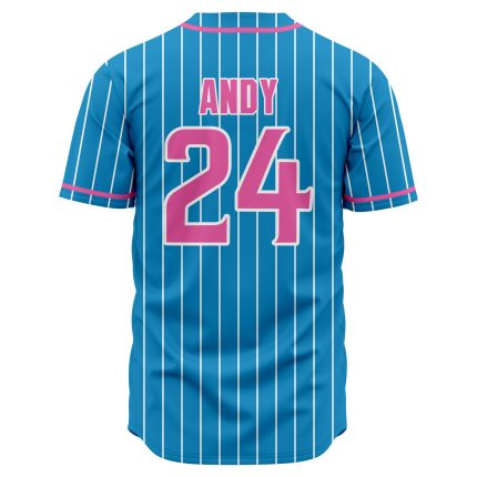 Custom fully sublimated baseball jersey with high definition team logo design