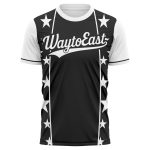 Custom fully sublimated baseball t shirt for sports team training wear