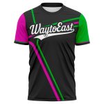 Custom fully sublimated baseball t shirt for sports team training wear