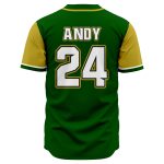 Custom fully sublimated baseball jersey with high definition team logo design