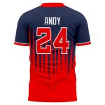 Custom fully sublimated baseball t shirt for sports team training wear