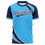 Custom fully sublimated baseball t shirt for sports team training wear