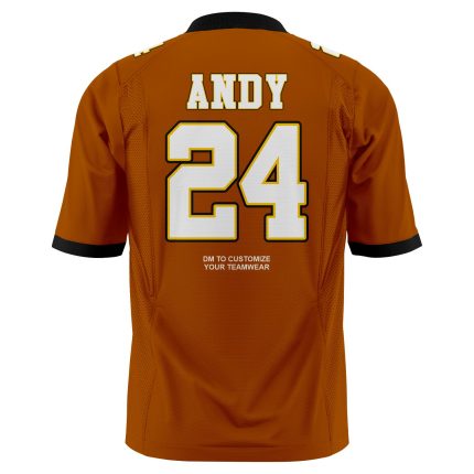 Custom fully sublimated American football uniform with heavy duty team jersey and pants