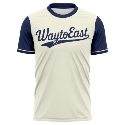 Vintage Navy Classic baseball and softball sublimated T shirt worldwide shipping