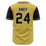 Custom fully sublimated baseball jersey with high definition team logo design