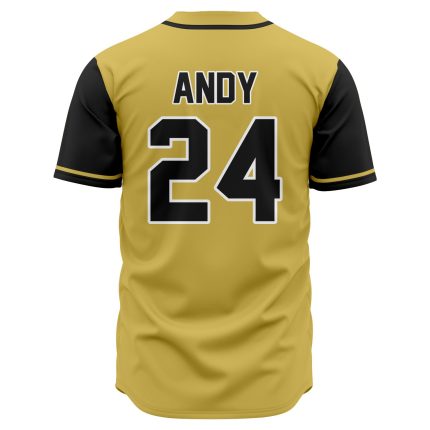 Custom fully sublimated baseball jersey with high definition team logo design