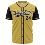 Custom fully sublimated baseball jersey with high definition team logo design